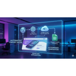 n8n Workflow Wordpress AI VoiceOvers with Google Cloud